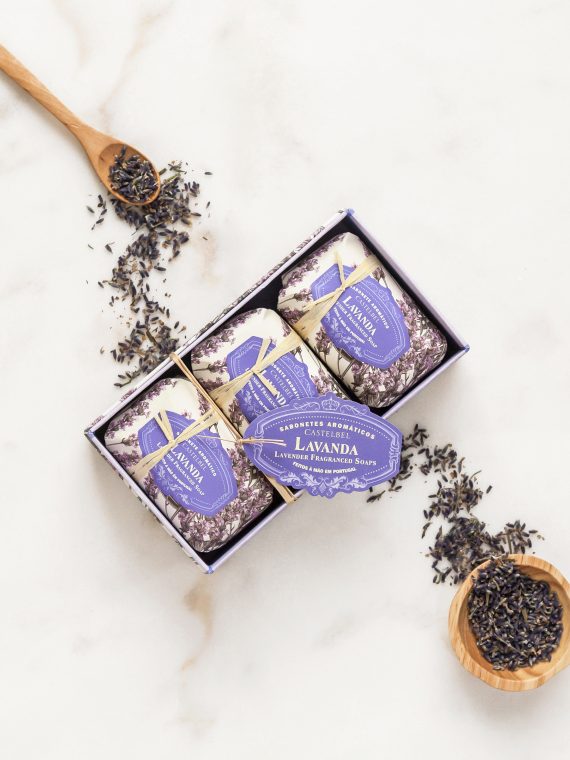 Castelbel Ambiente Lavender Set of 3 Soaps (150g x 3)