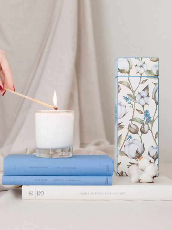 Castelbel Ambiente Cotton Flower Aromatic Candle