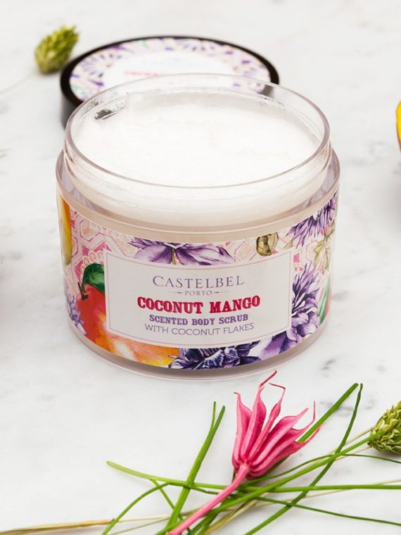 Castelbel Smoothie Coconut Mango Body Scrub