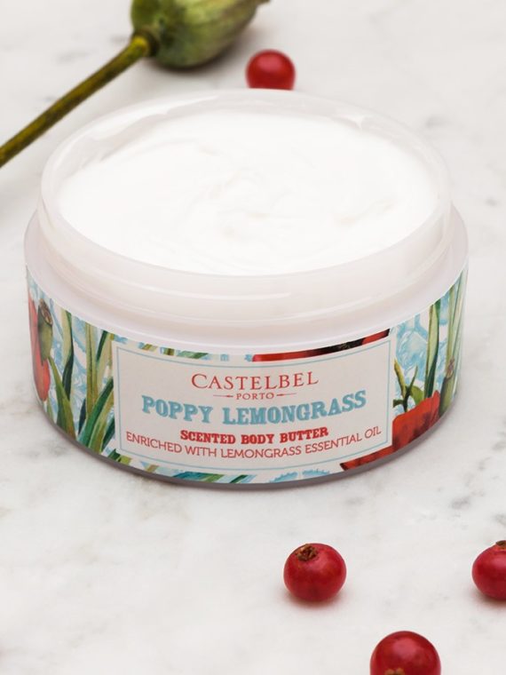 Castelbel Smoothie Poppy Lemongrass 150g Body Butter