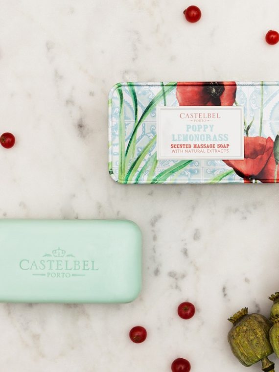 Castelbel Smoothie Poppy Lemongrass 180g Soap