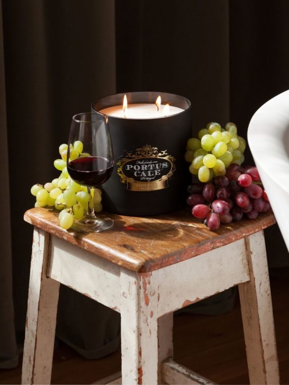 Portus Cale Ruby Red Four Wick Aromatic Candle