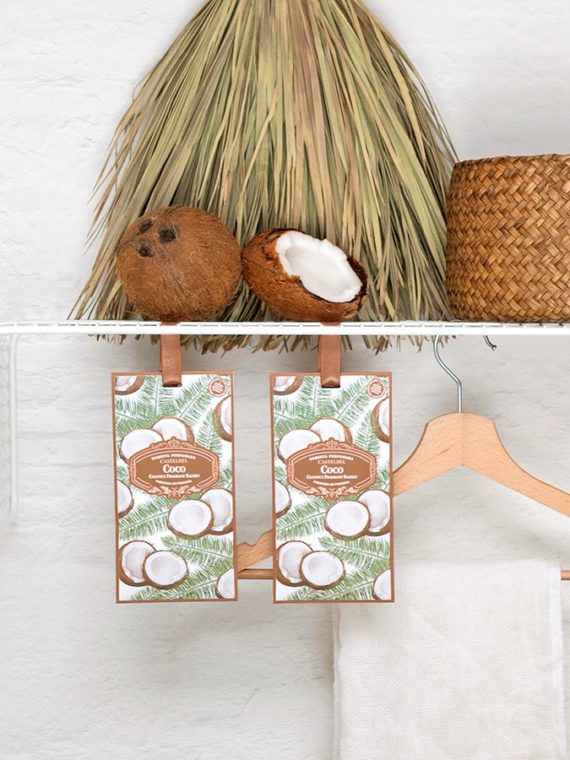 Castelbel Ambiente Coconut Fragrance Sachet