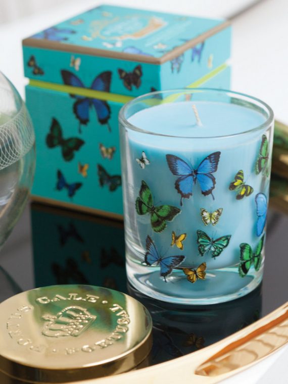 Portus Cale Butterflies Candle