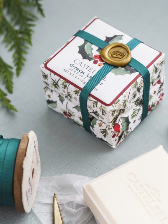 Castelbel Whimsical Season Green Leaves Soaps (Set of 2 Soaps)
