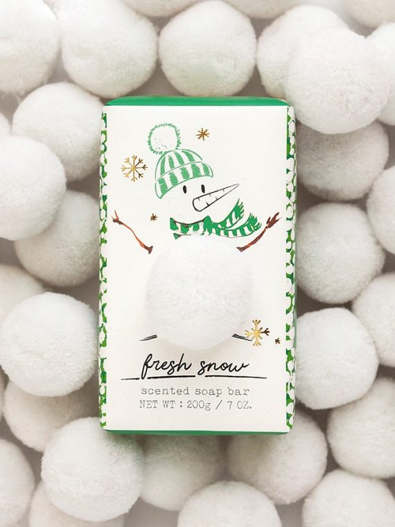 Castelbel Winter Fun Fresh Snow Pom Pom Soap