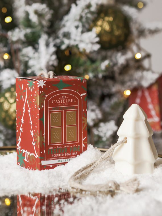 Castelbel Happiest Xmas Tree Soap - Red Box