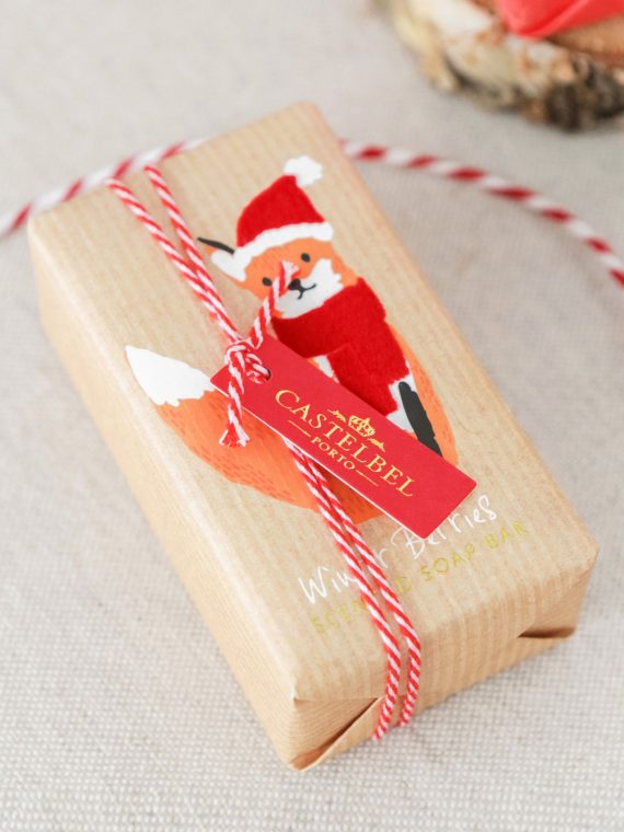 Castelbel Flocked Friends Winter Berries 150g Soap